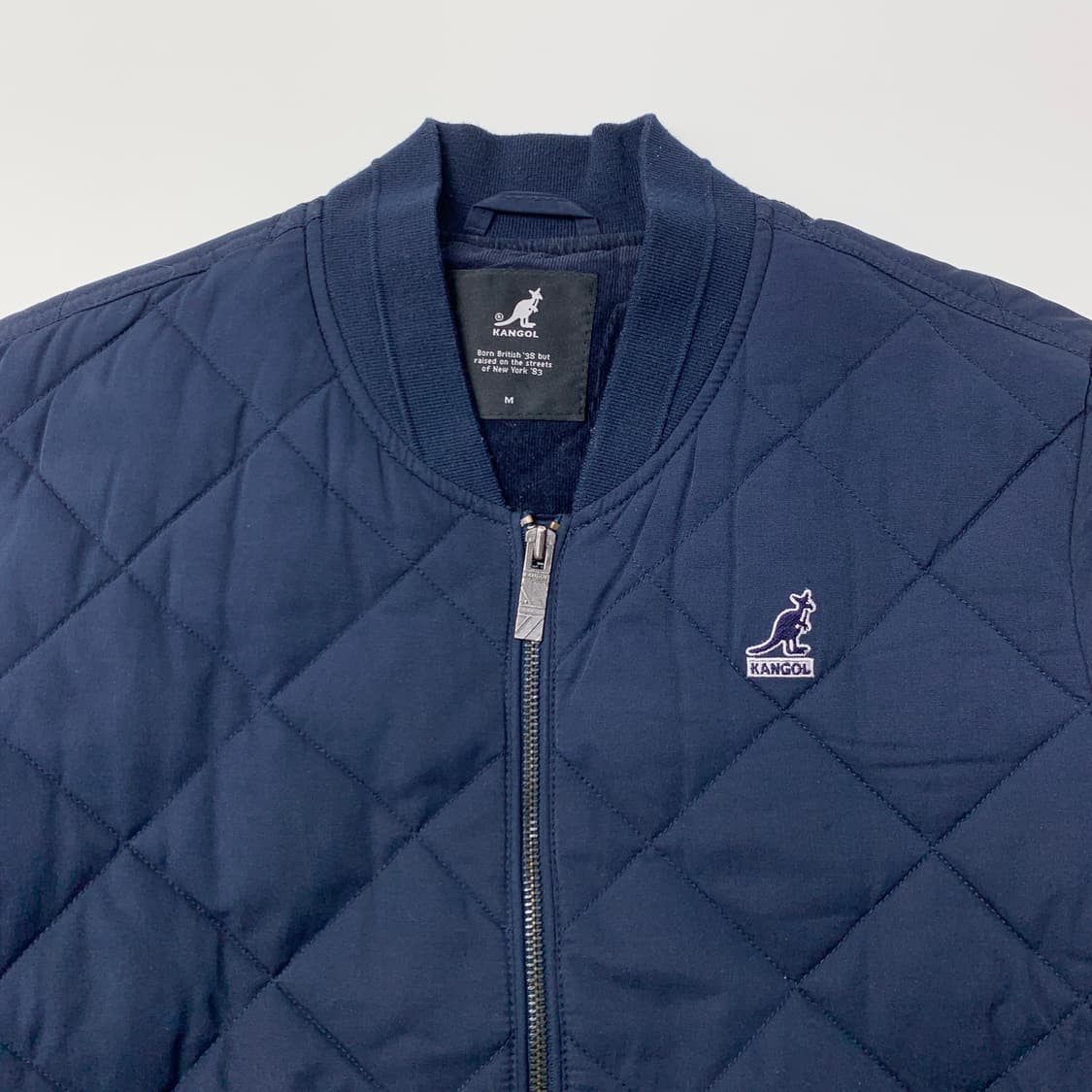 캉골 네이비 퀼팅 점퍼 M 상품이미지4
