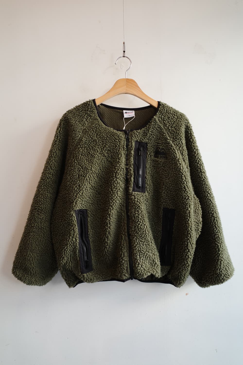 FIRST DOWN 칼라리스 집업 플리스 상품이미지1