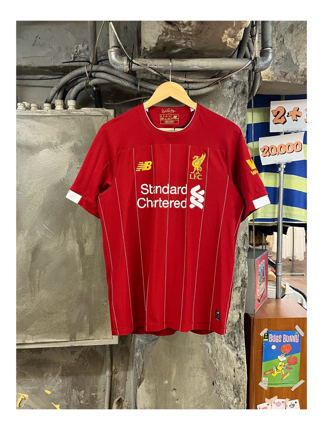 뉴발란스 리버풀 LFC 19-20 유니폼 레드 L(100) #csz381 상품이미지1