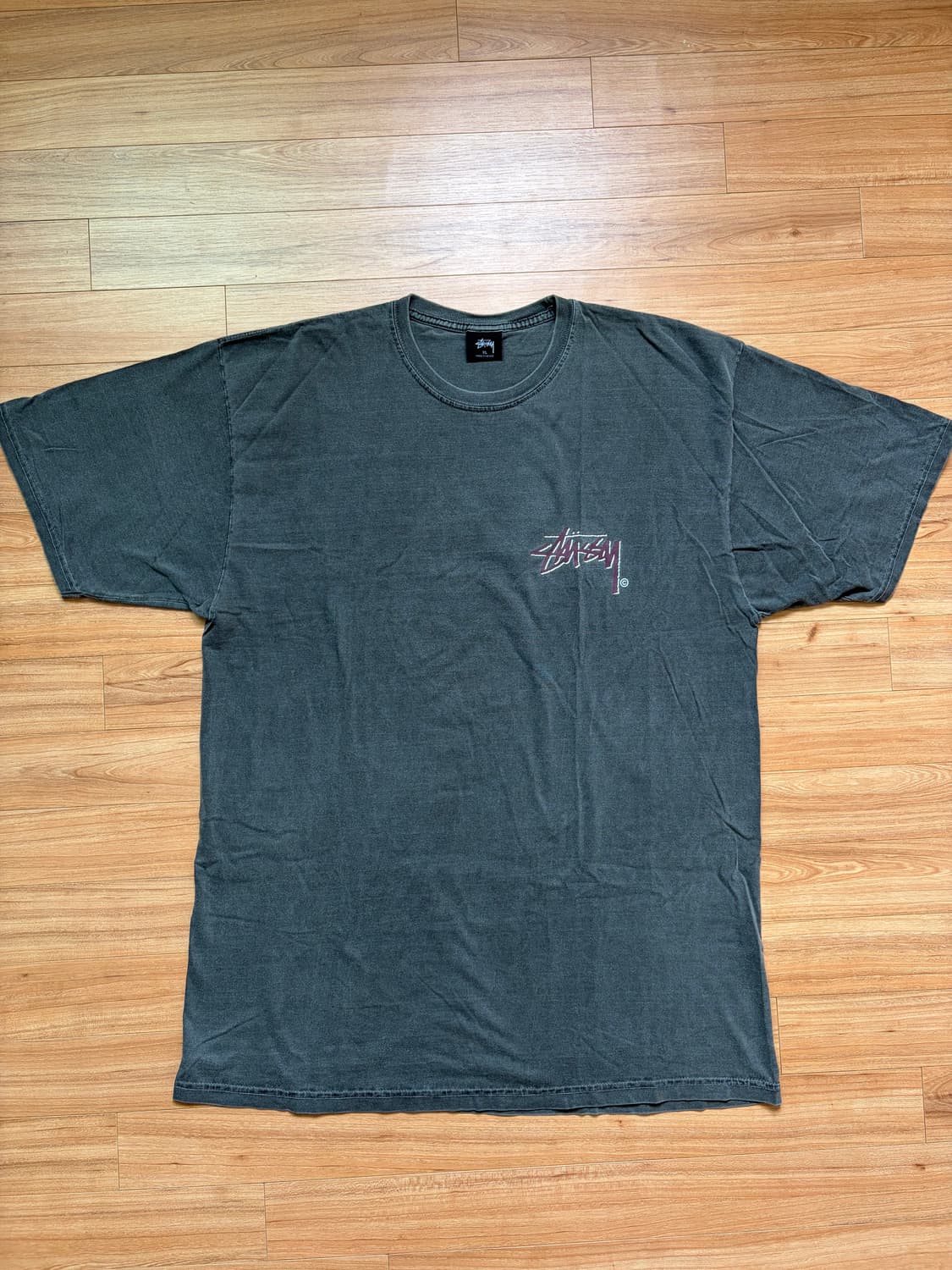 [XL] 스투시 피그먼트 티셔츠 상품이미지1