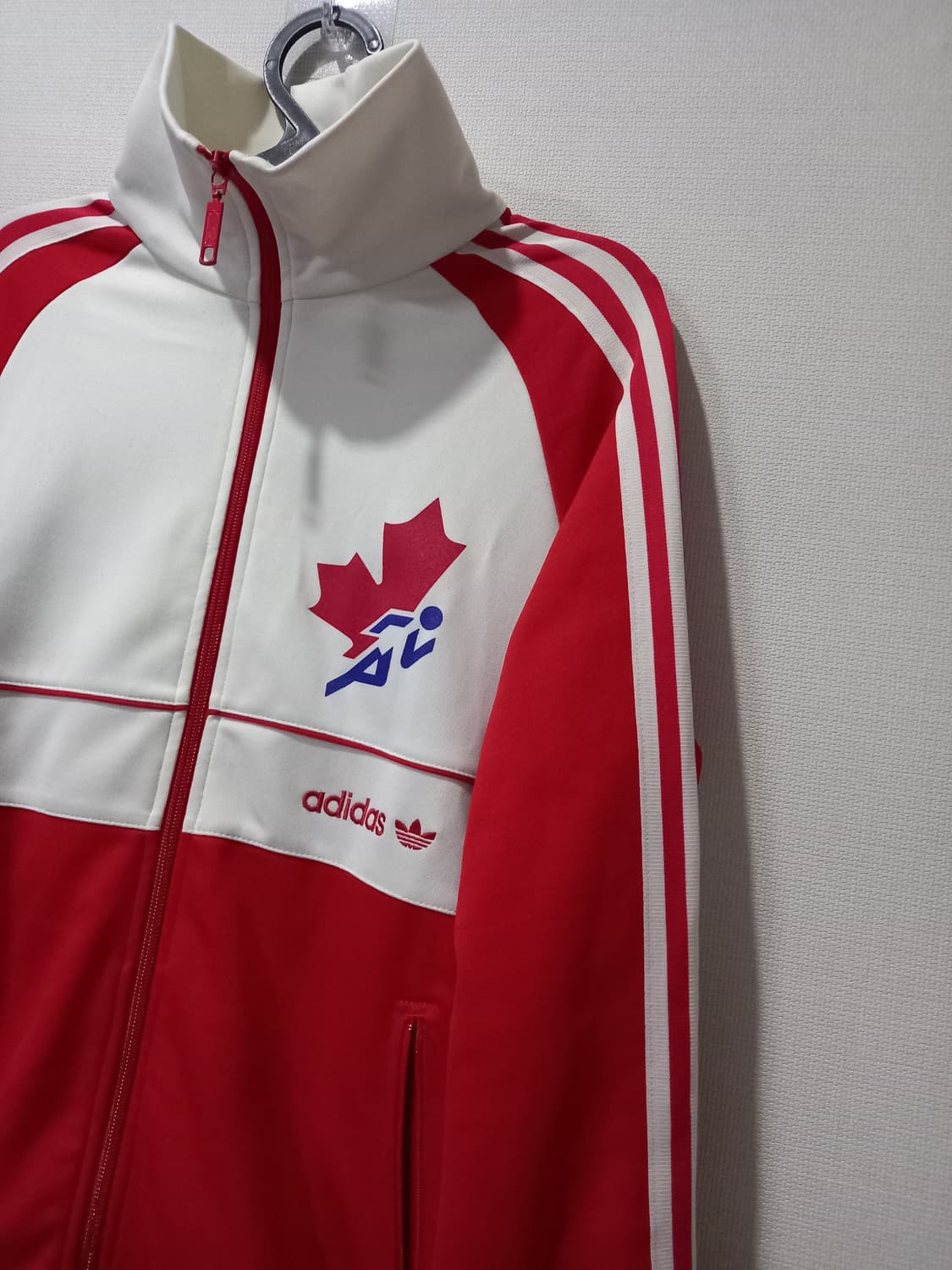 아디다스 희귀 구 캐나다 트랙탑 저지 져지집업 100/L 상품이미지2