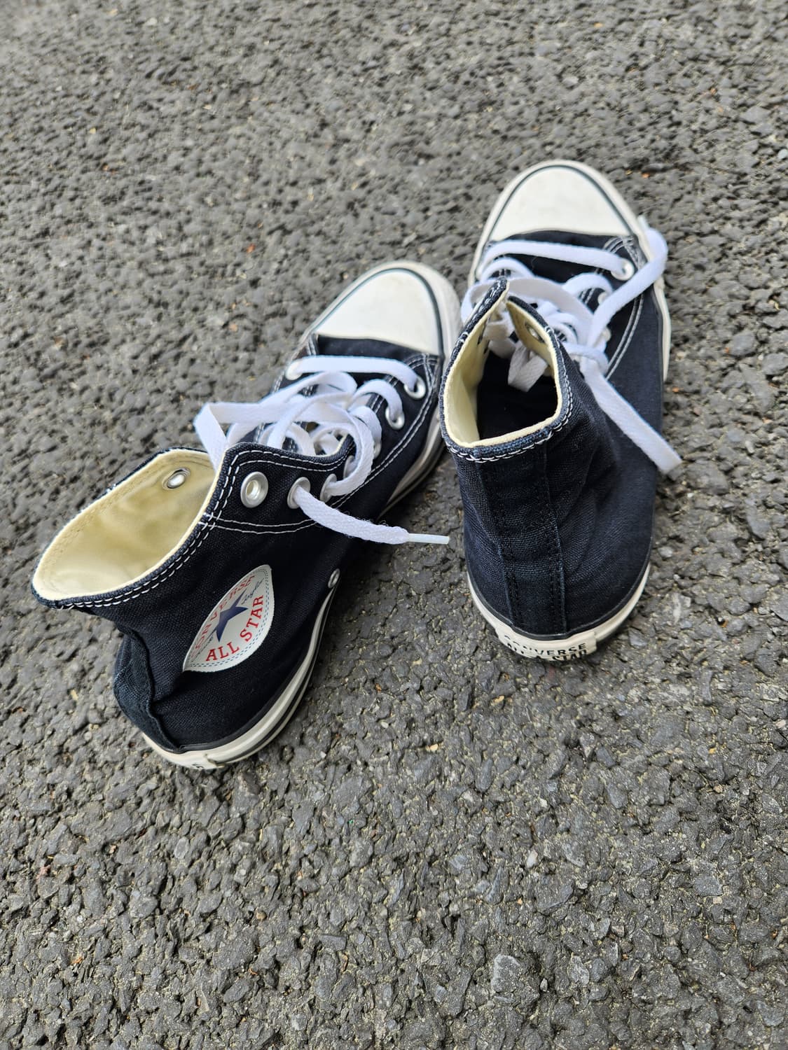 컨버스 올스타 블랙 하이 스니커즈 운동화235 상품이미지2