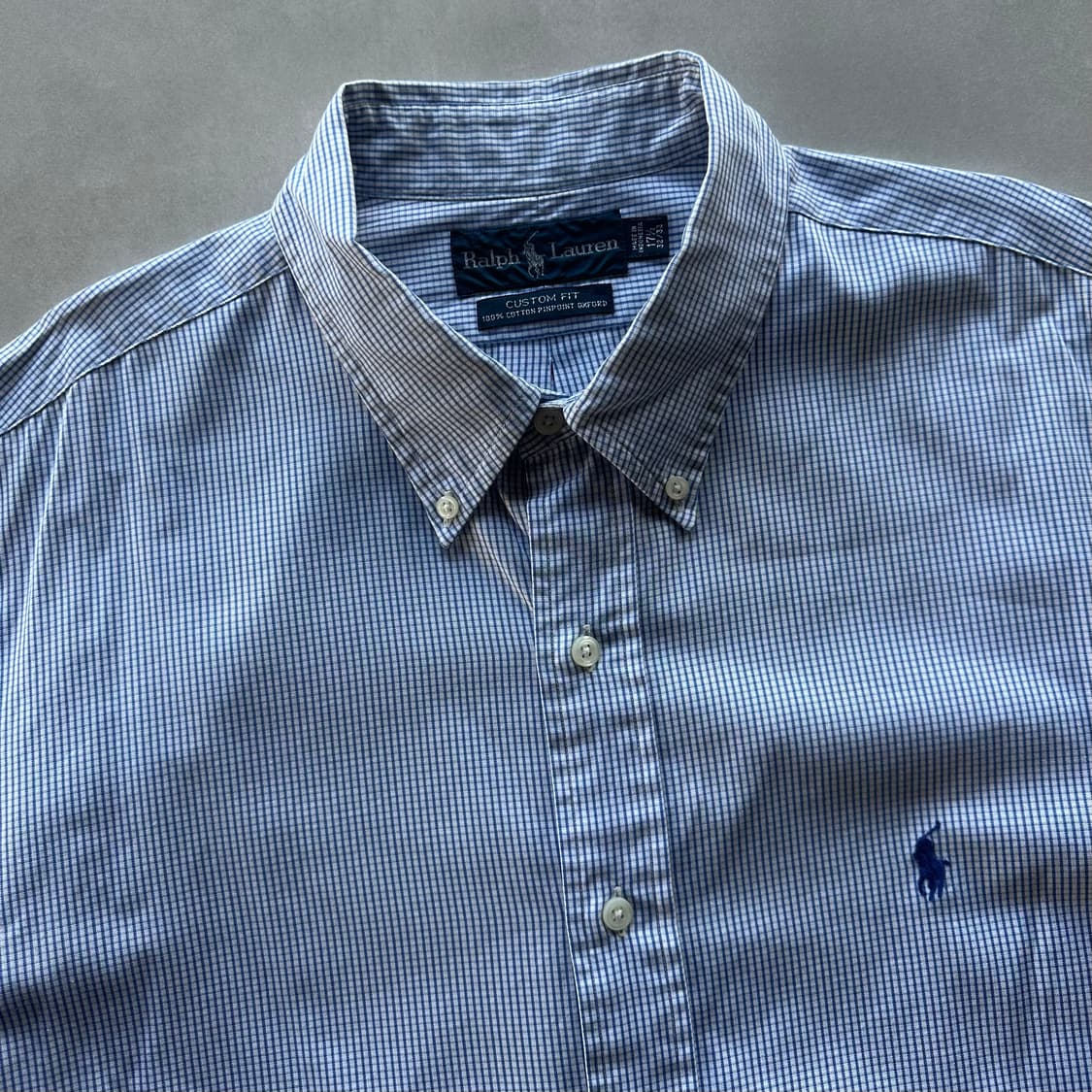 [L-XL]폴로 랄프로렌 옥스포드 체크 셔츠 상품이미지7