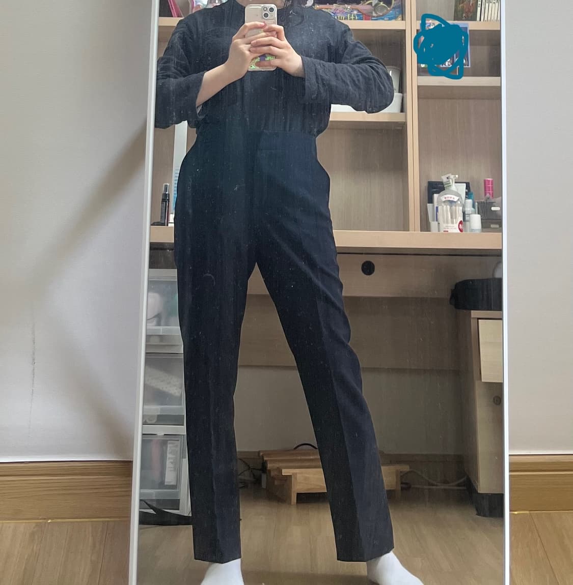 AK 앤클라인 네이비 슬랙스 (새상품) 상품이미지1