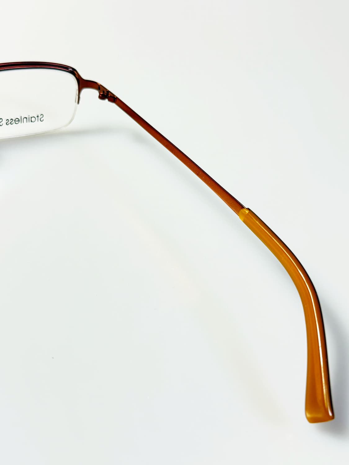 KIPLING 반무테 스퀘어 메탈 프레임 빈티지 안경 상품이미지6