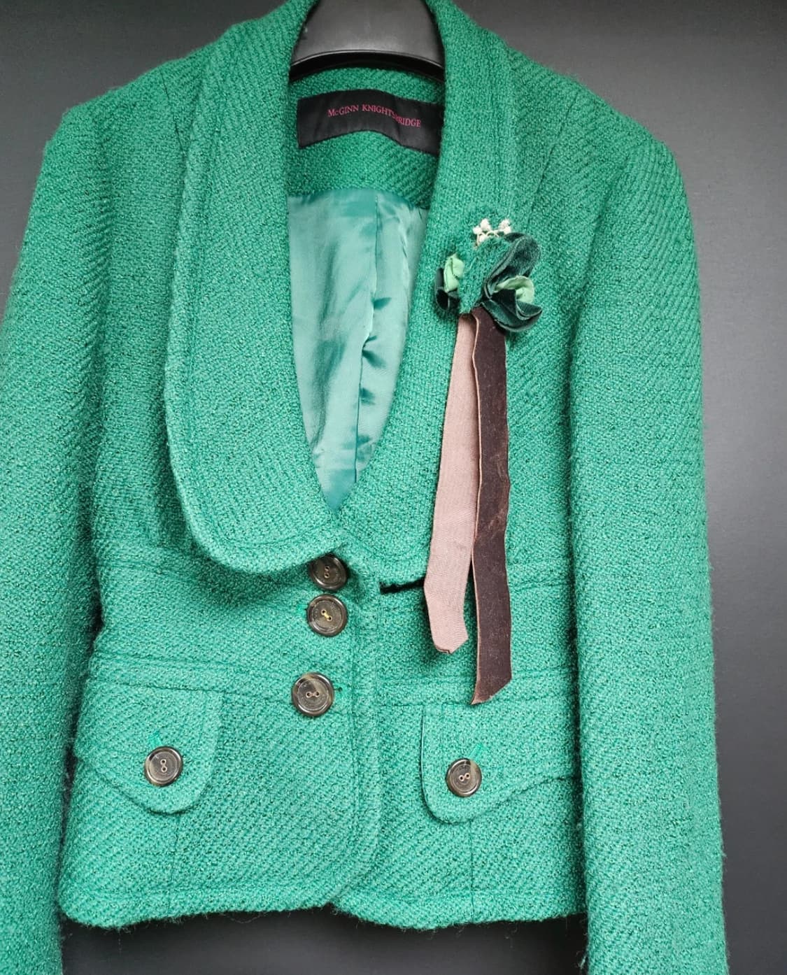 Mcginn y2k kiiikiii 키키 st트위드 자켓 36(55) 상품이미지4