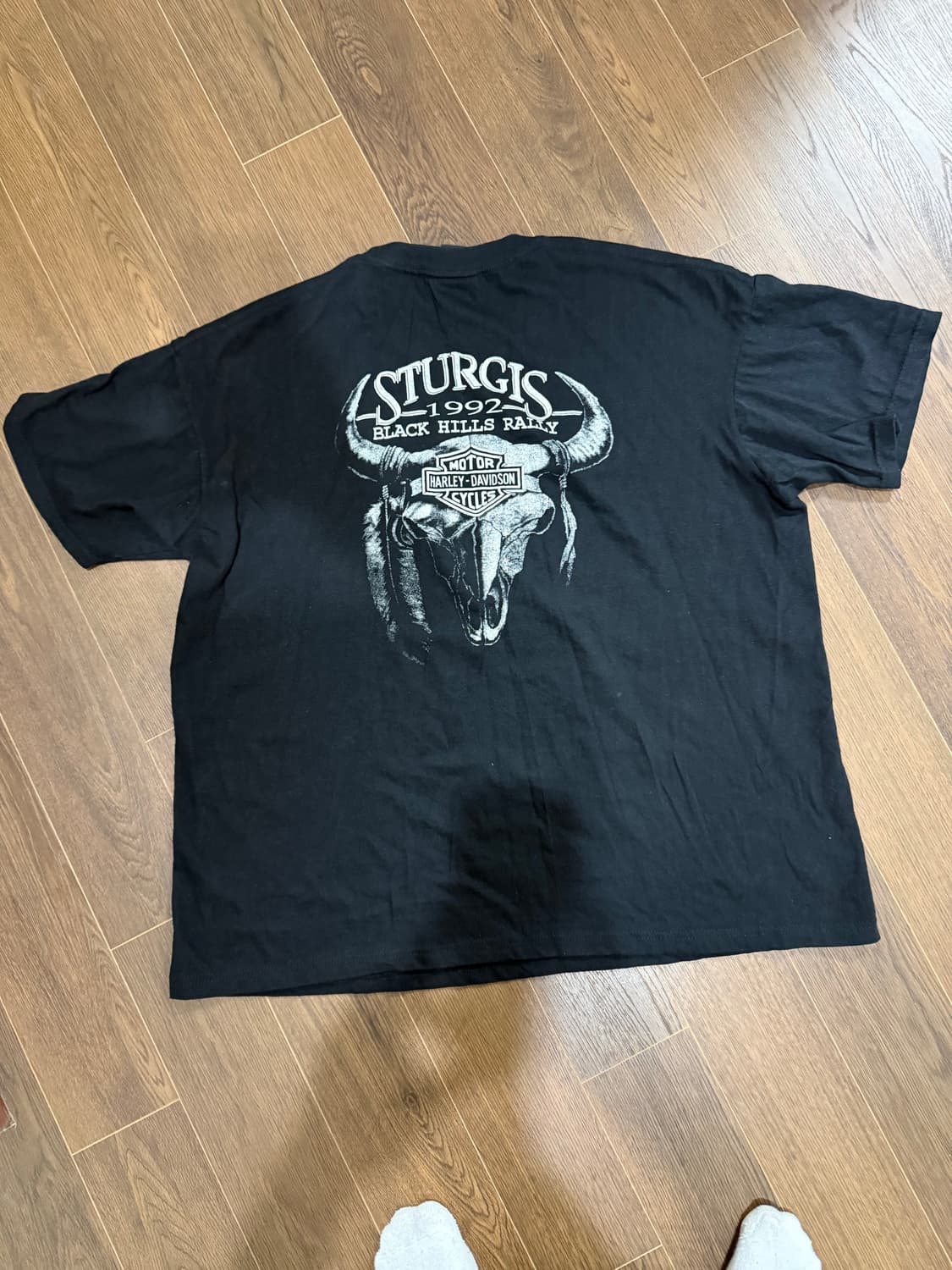 (XL) 90s USA Made 할리데이비슨 반팔 티셔츠 상품이미지2