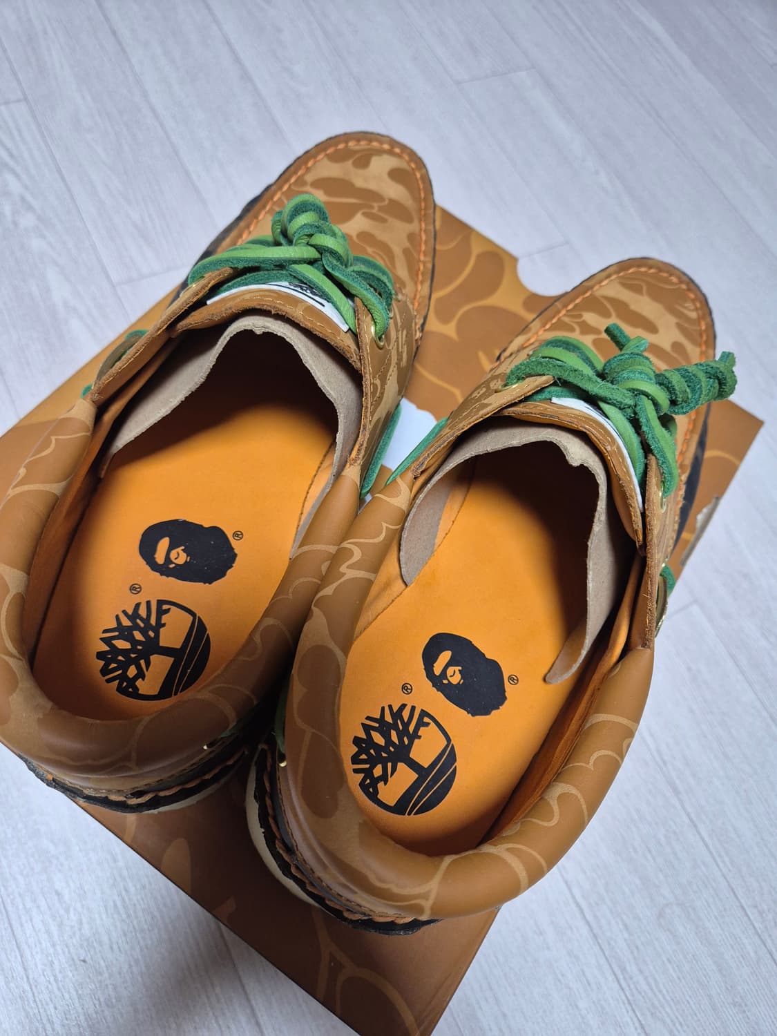 티븜버X베이프 콜라보 보트슈즈 270 사이즈 새상품! 상품이미지7