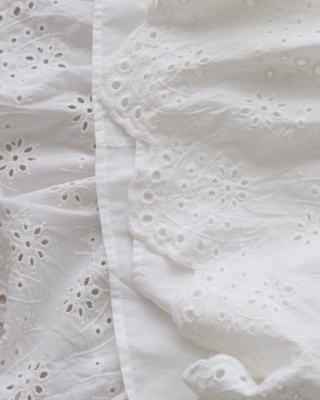 [Beams Heart] White Broderie Lace Skirt 상품이미지10