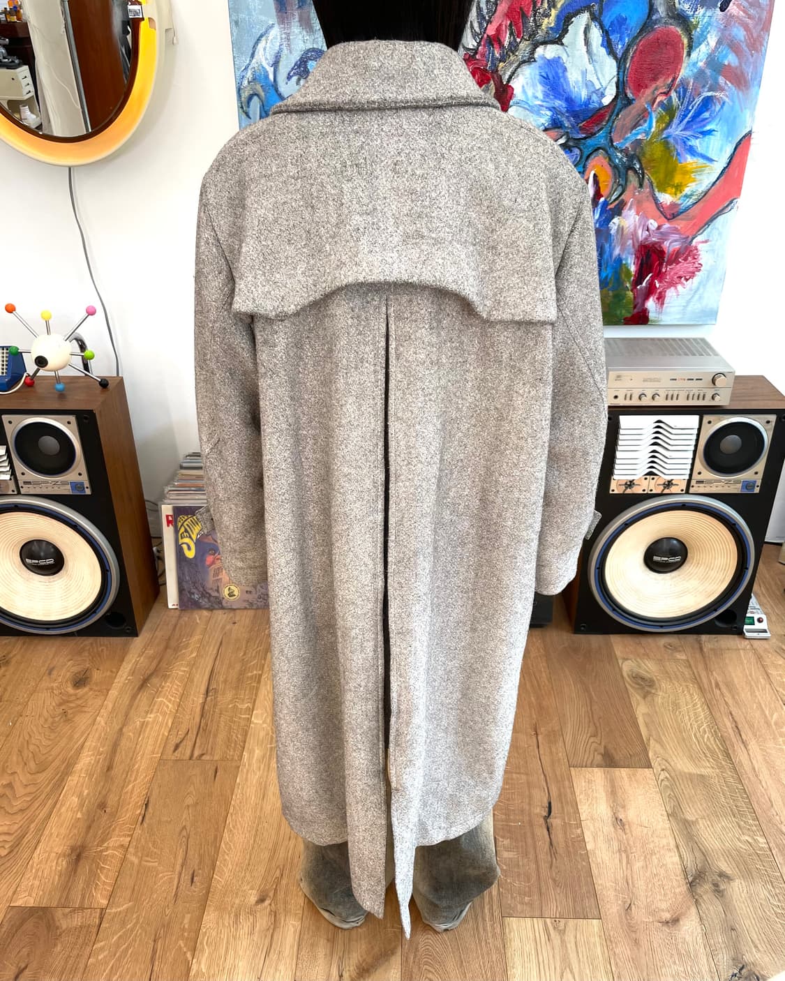 [48] SO 알렉산더반슬롭 오버사이즈 울 코트 상품이미지2