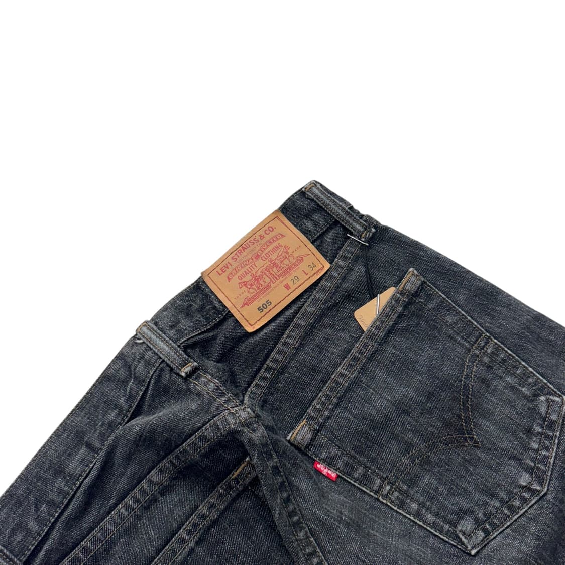 [29.5] 리바이스 505 블랙진 데님 청바지 [lv0978] 상품이미지9