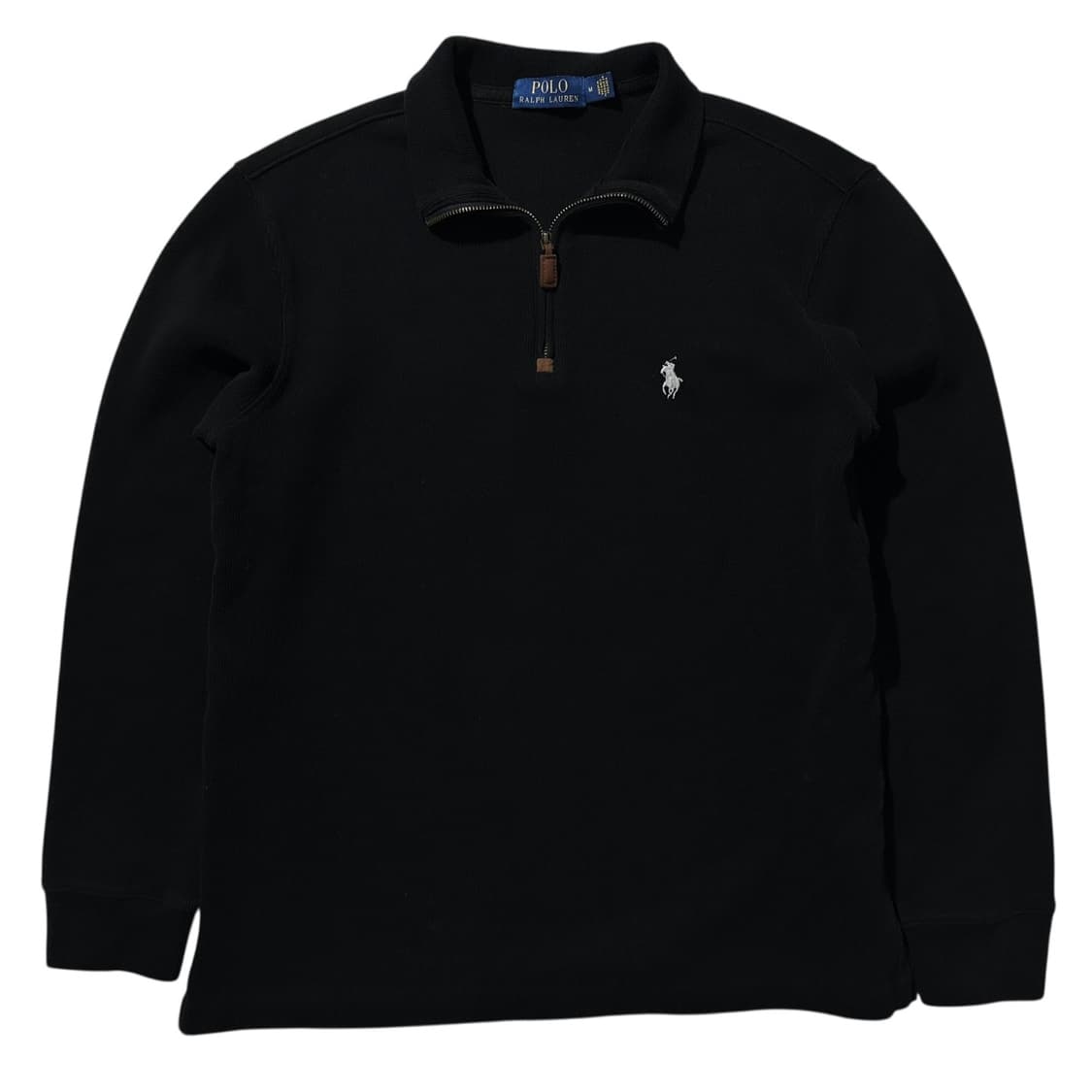 폴로 랄프로렌 하프집업 니트 블랙 상품이미지1