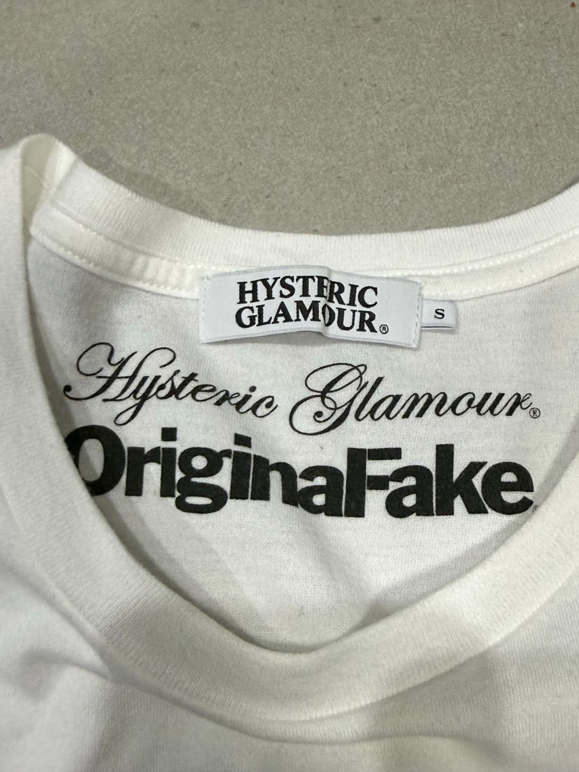 히스테릭 글래머 x kaws 협업 아카이브 반팔 티셔츠 상품이미지2