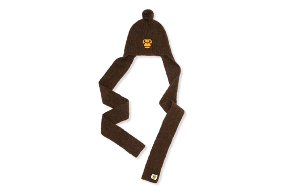 [OS] 베이프 베이비마일로 후드 머플러 상품이미지1