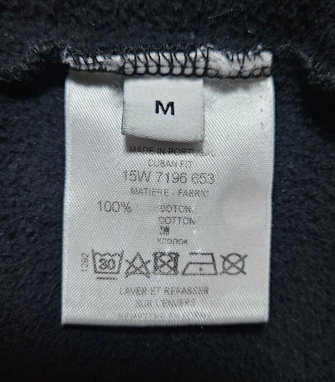 M 105 지방시 리카르도 티시 몽키 맨투맨 기모 블랙 정품 상품이미지3