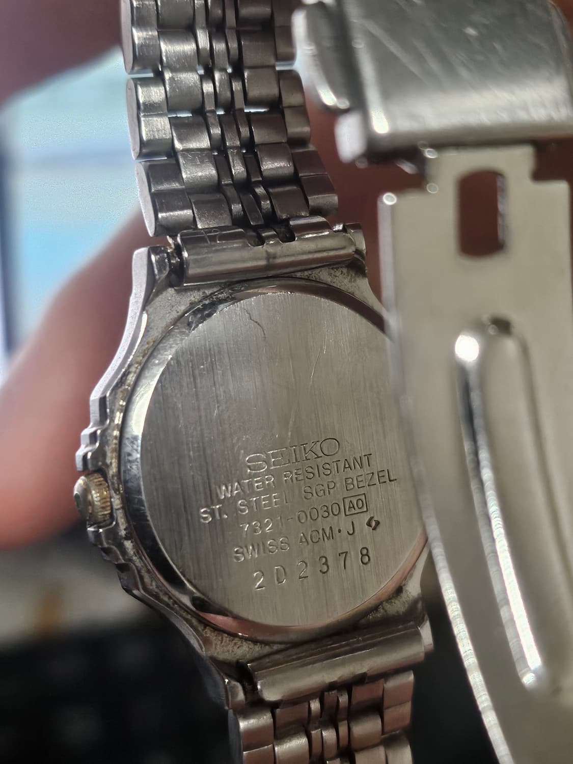 세이코 빈티지 시계 1992.12 생산 상품이미지2