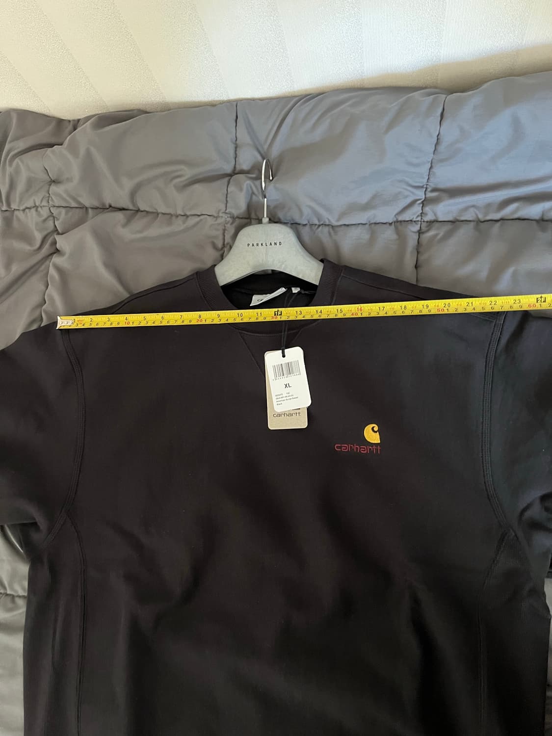 [새상품] 칼하트 wip 기모 맨투맨 블랙 XL 상품이미지7