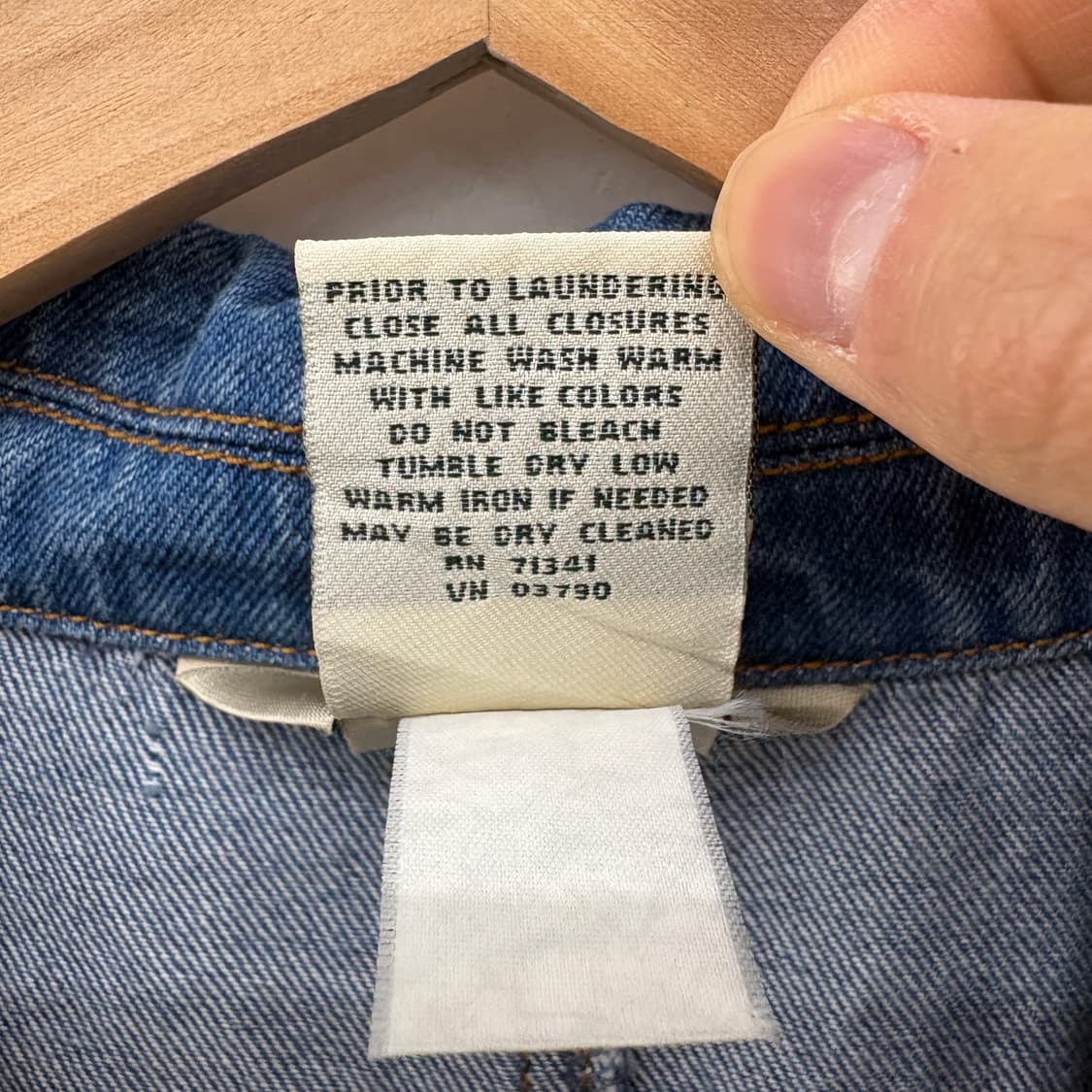 L.L.Bean 여성 데님 더블 자켓 여m 상품이미지6