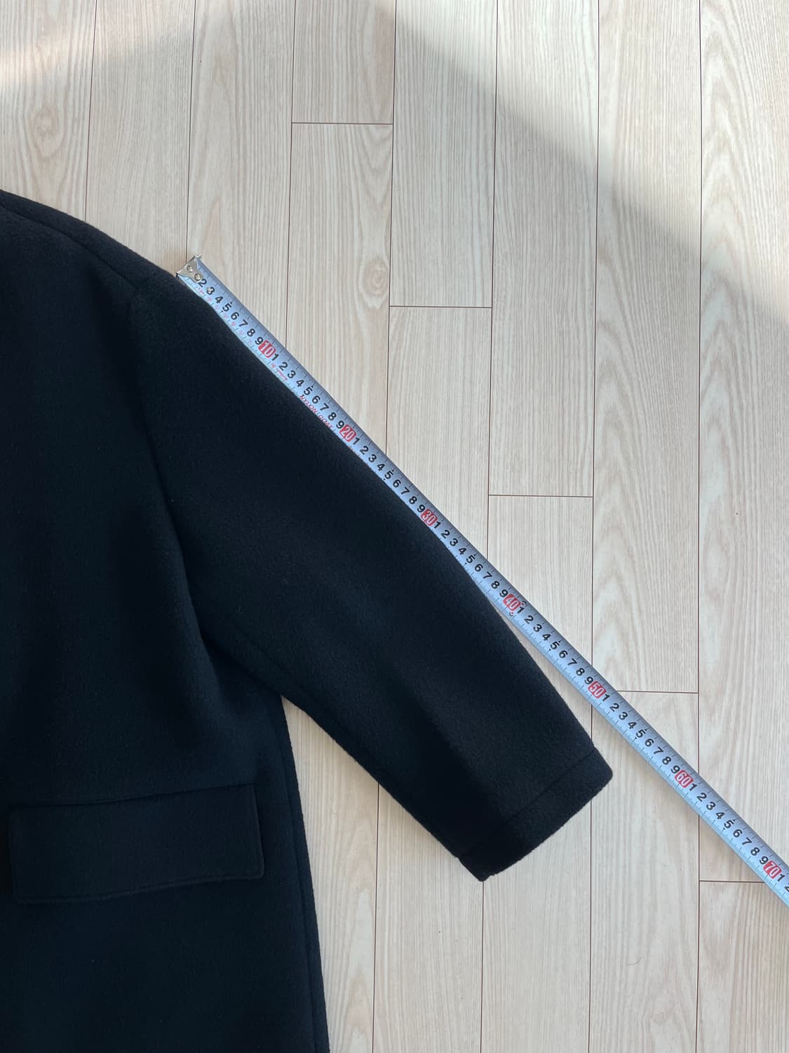 스튜디오톰보이 네이비 롱코트 상품이미지8