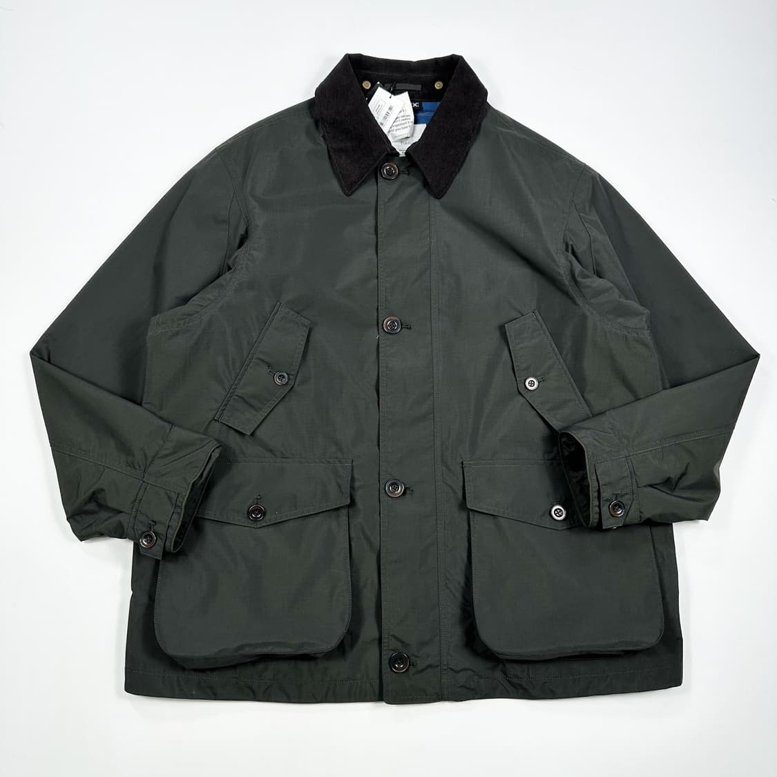 나나미카 24fw 퍼텍스 다크올리브 자켓 (실측 L) 상품이미지1