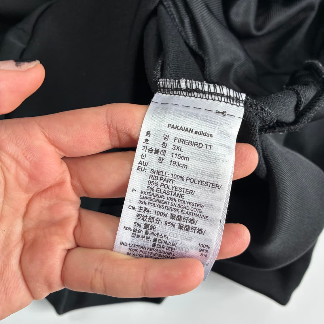 Adidas 아디디스 신형 블랙 오리지널 파이어버드 트랙탑 자켓 상품이미지5