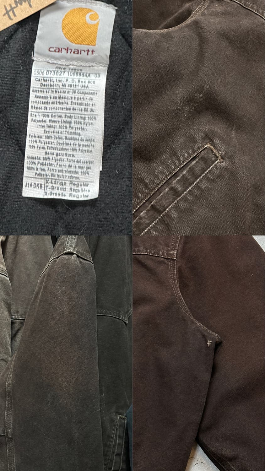 00's OG 칼하트 J14 산타페 칼하트 DKB 디트로이트 상품이미지10