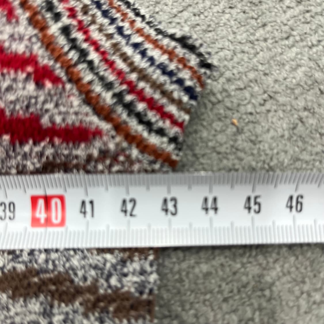 95 미쏘니 멀티컬러 패턴 니트 조끼 상품이미지5