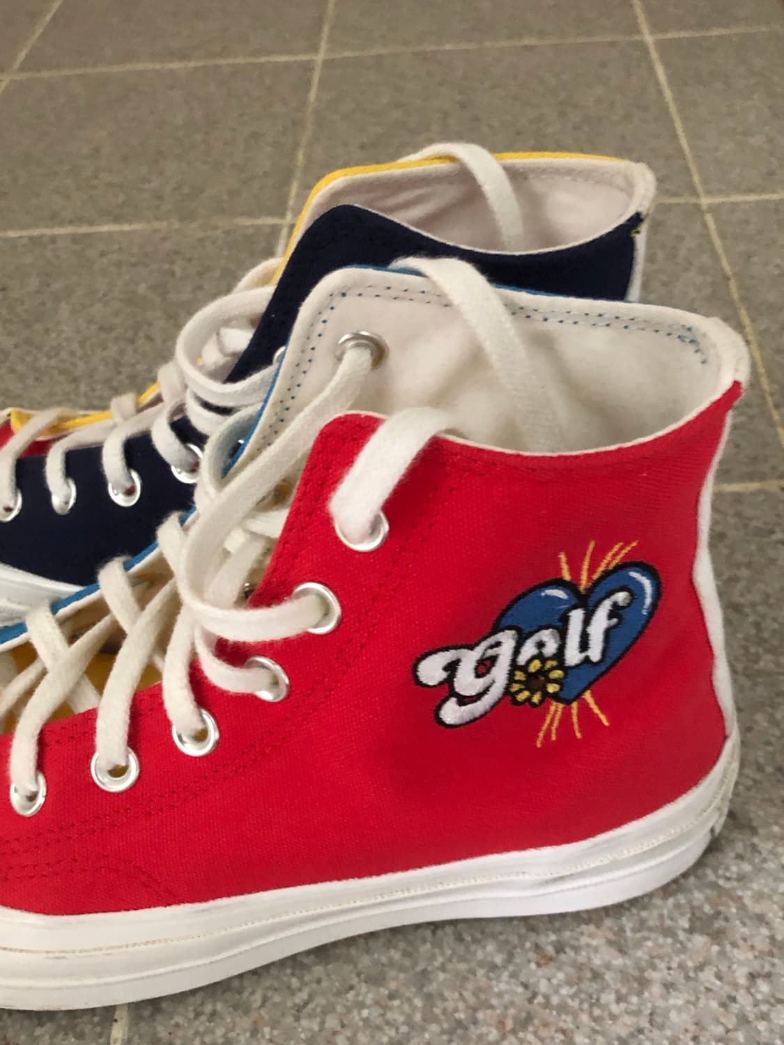 컨버스 X 골프왕 척 70 블루 169910C (박스 포함) 상품이미지2