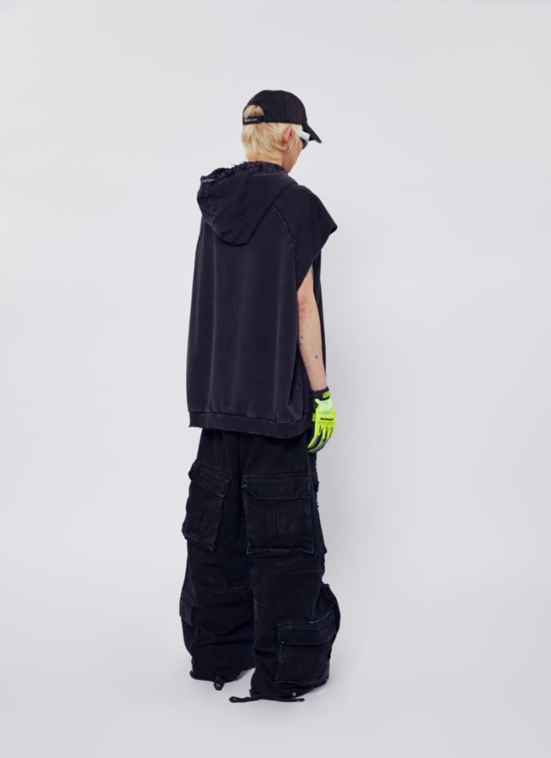 (프로젝트지알)protocol index 크링클 데님 팝니다 상품이미지4