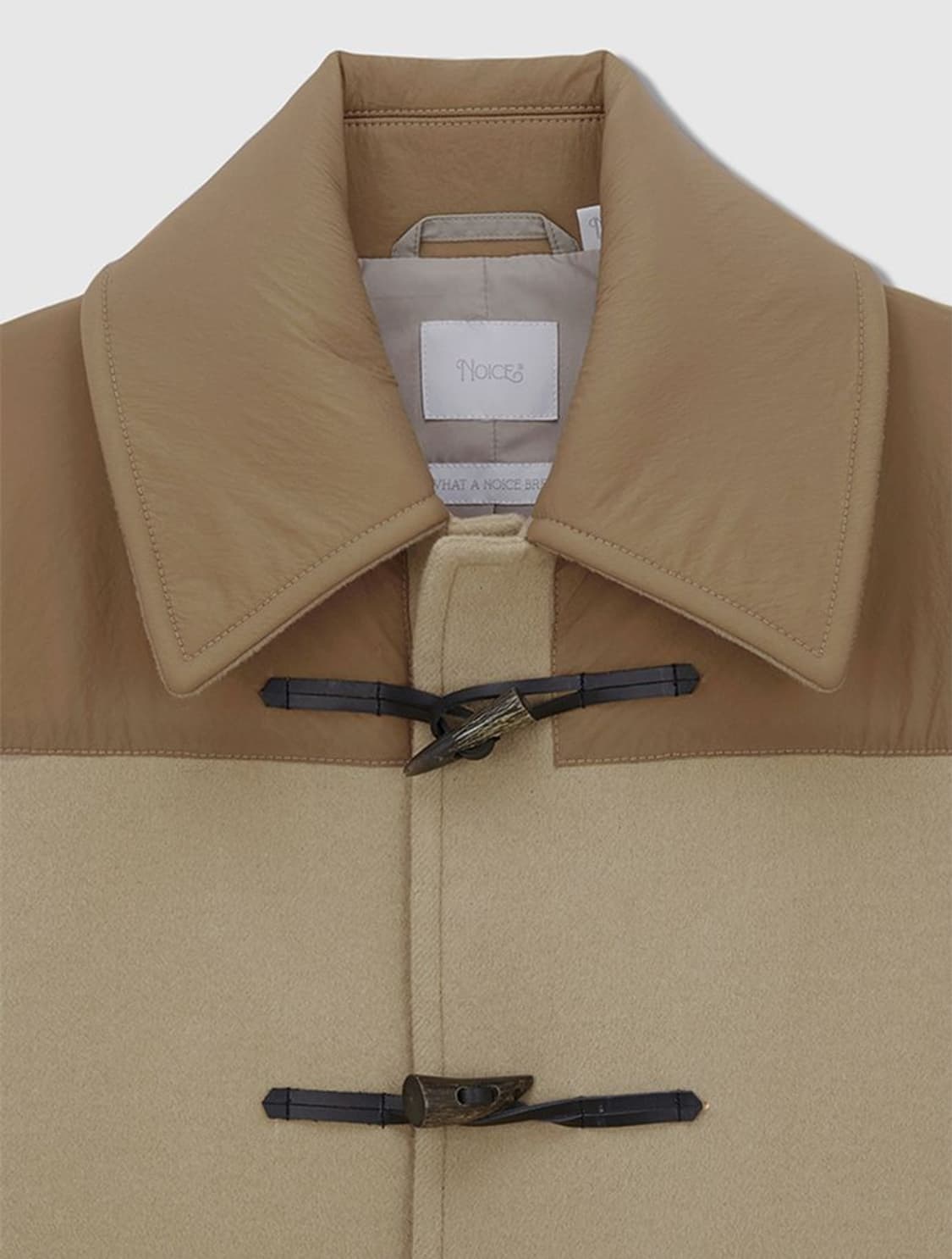 새상품 정가 80만원 노이스 울캐시미어 더플코트, 울캐시미어 떡볶이코트 상품이미지3