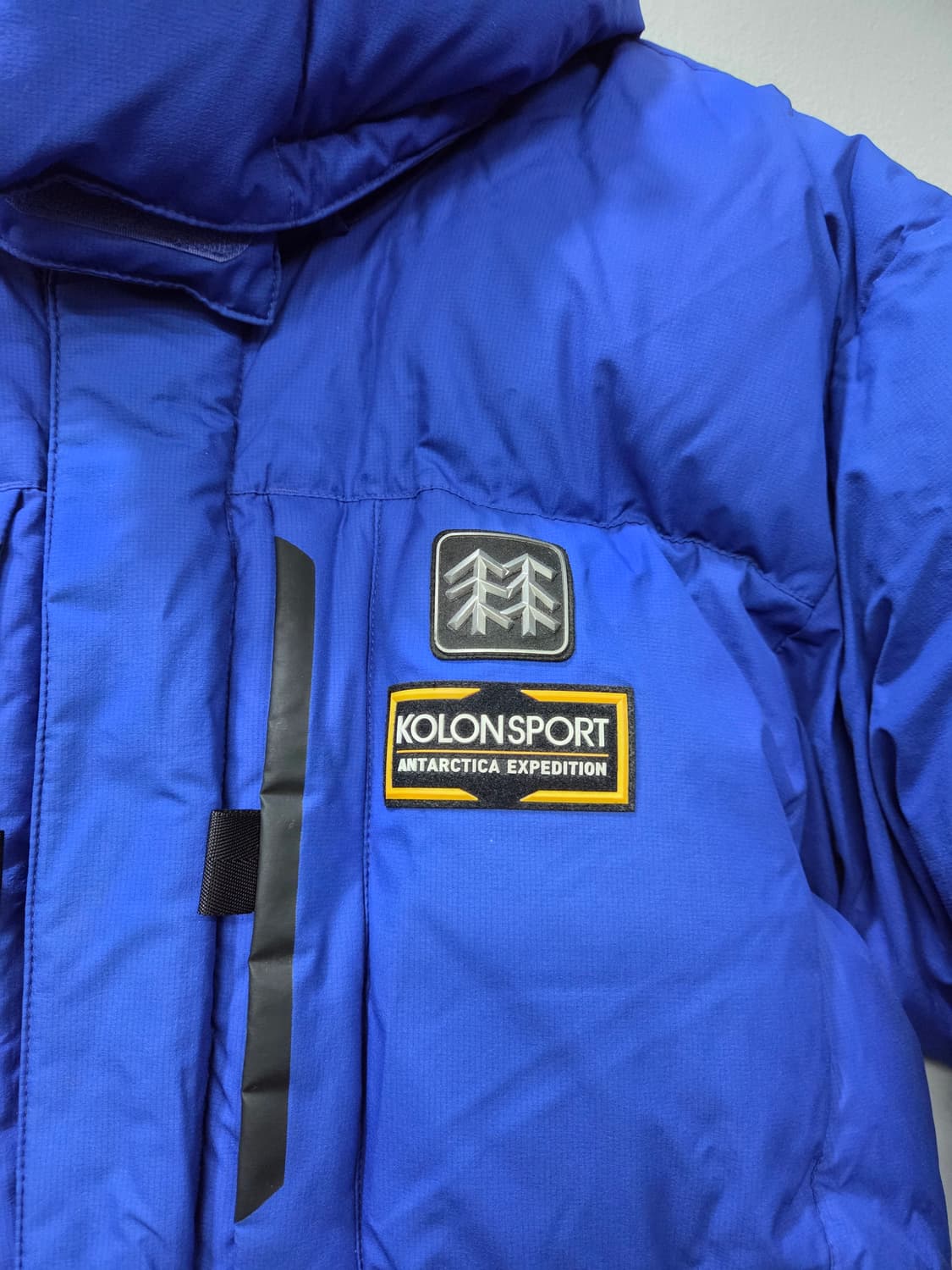 코오롱스포츠 블루 헤비 구스다운 패딩 히말라야 상품이미지2