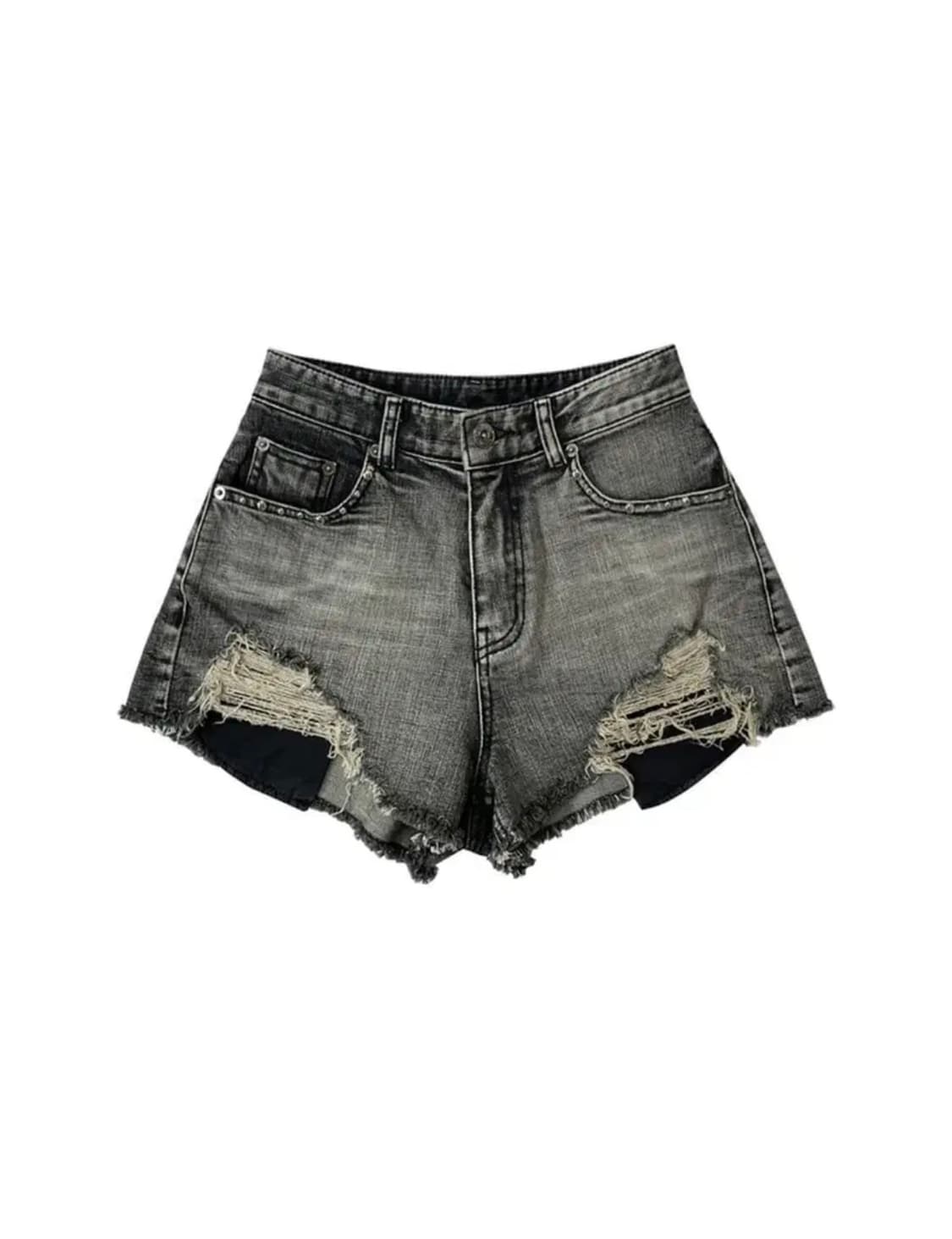 보헤미안서울 디스트로이드 스터드 팬츠 상품이미지1