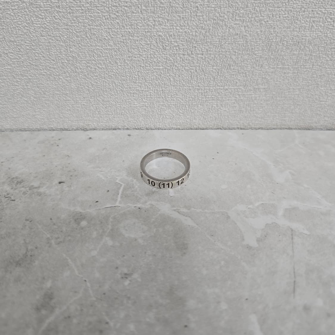 메종 마르지엘라 뉴메리컬 실버 넘버 링 반지 판매 상품이미지1