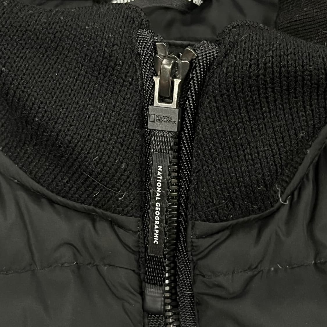 [정품/L] 내셔널지오그래픽 블랙 패딩 자켓 b19 상품이미지7