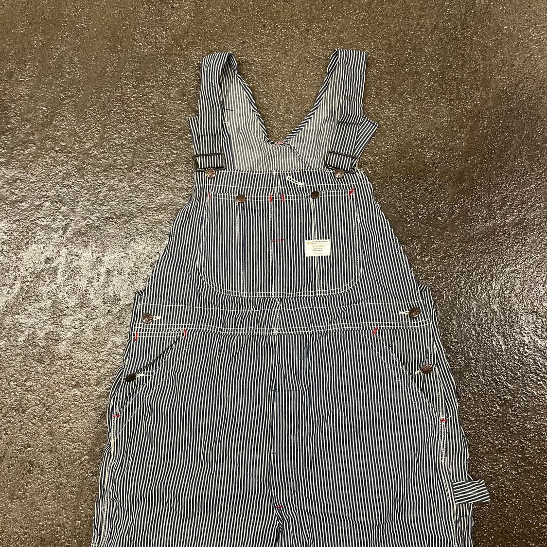 70s  JC Penney 빅맥 히코리 오버롤 (~35“) 상품이미지1
