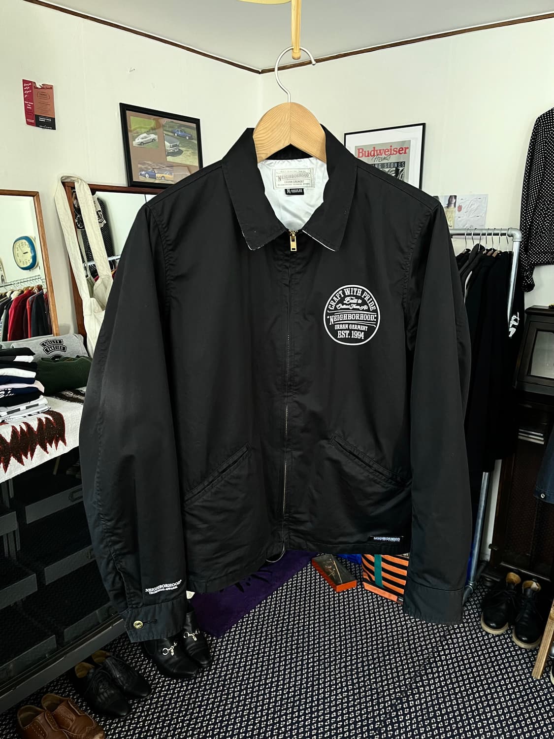 네이버후드 자수 드리즐러 자켓 상품이미지1