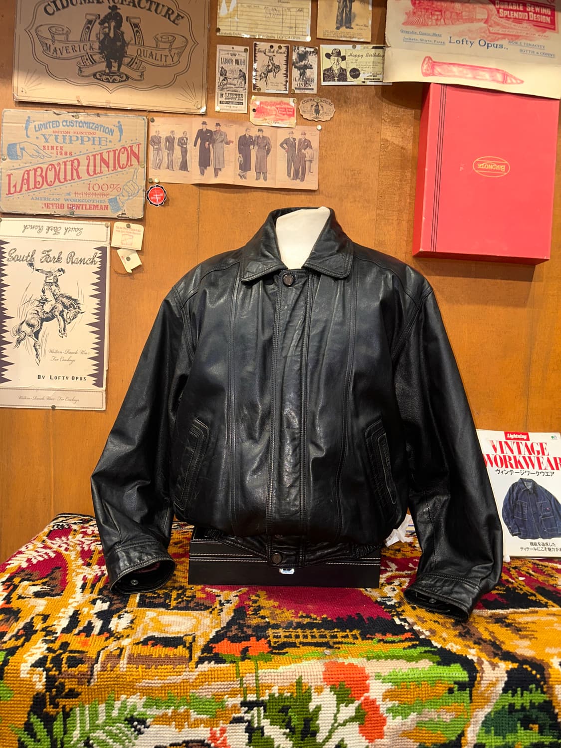 ( XL-2XL ) 가죽자켓 봄버자켓 레더자켓 항공점퍼 a2가죽자켓 상품이미지2