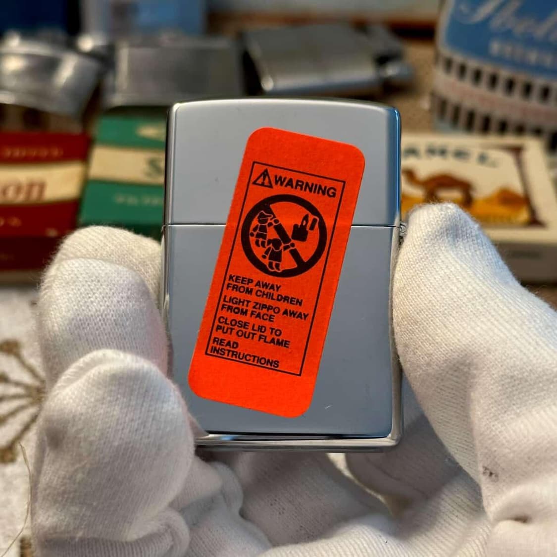 🇺🇸 Zippo®  Camel Nascar Racing 1994 H 상품이미지7