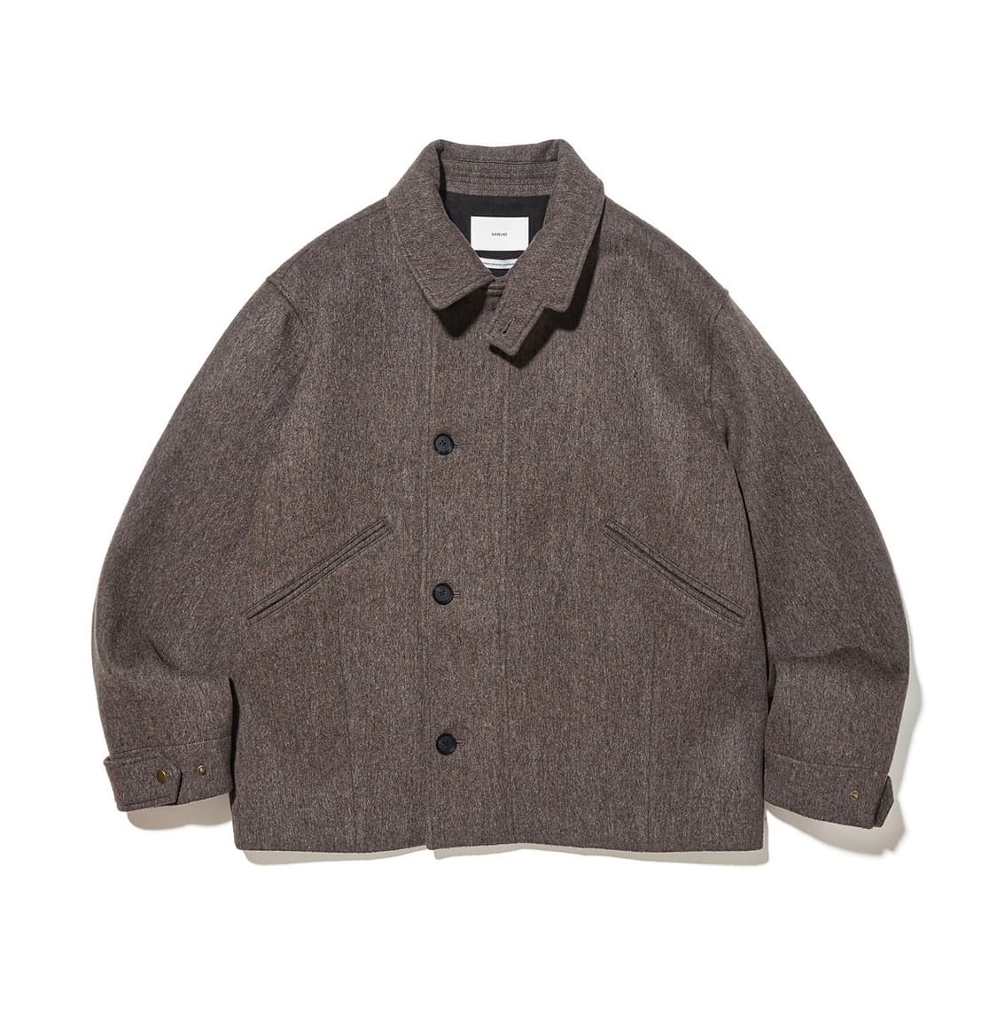 아워셀브스 멜튼 울 코트 모카 상품이미지1