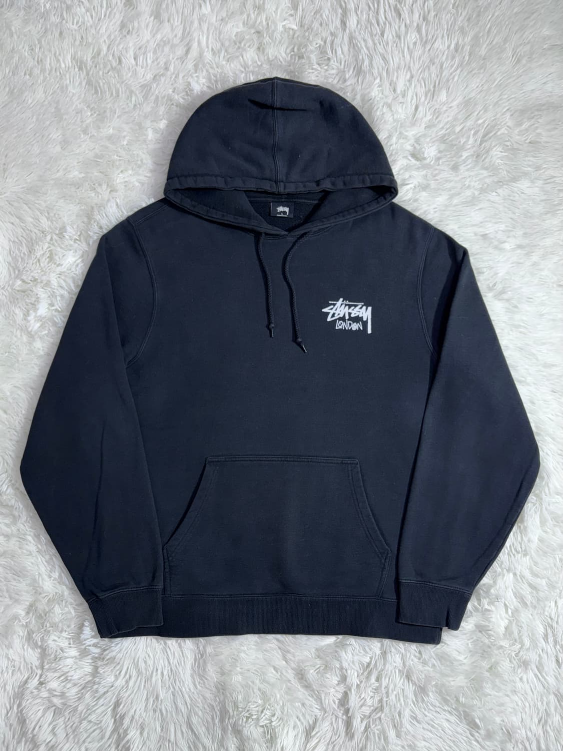 스투시 런던 블랙 빅로고 후ㄷ 상품이미지4