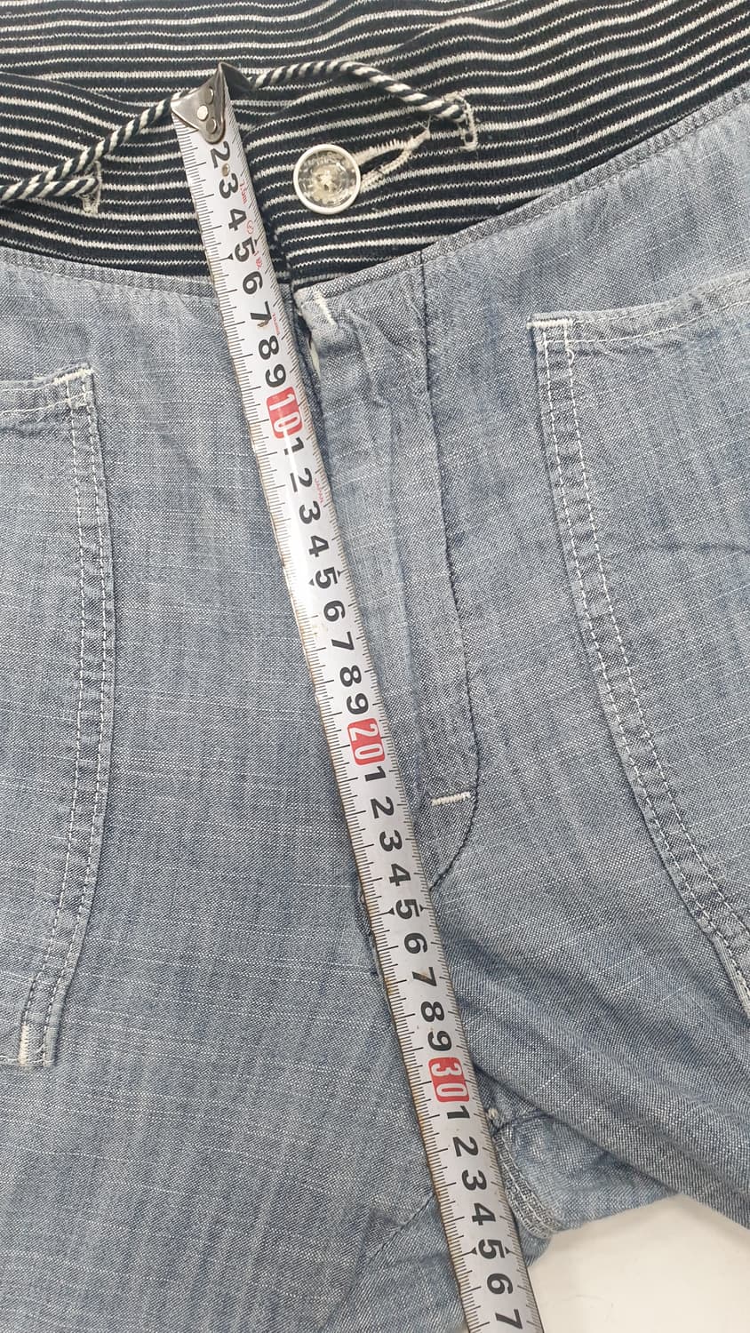 Lee 린넨 연청바지  일본제32 상품이미지10