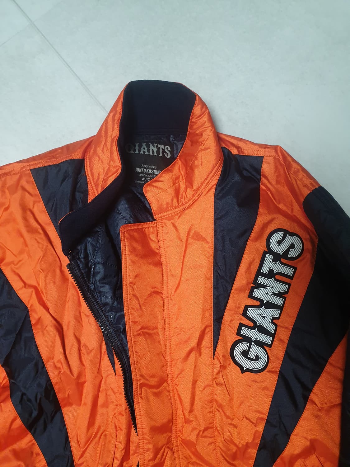 아식스 오렌지 레이싱 자켓 L~XL size 상품이미지2