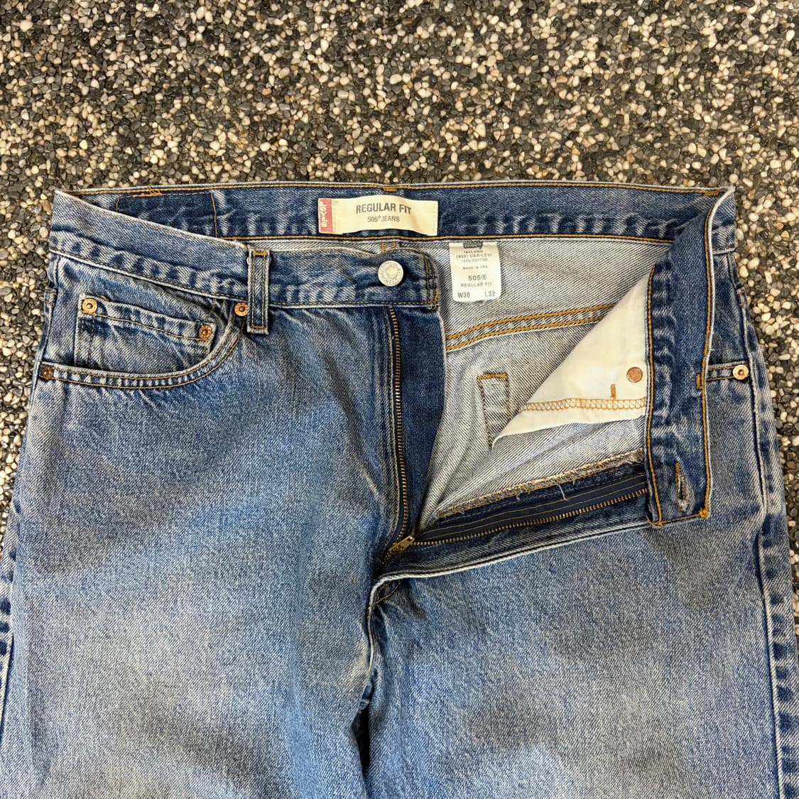 00s 리바이스 505 데님 made in USA (36) 상품이미지2