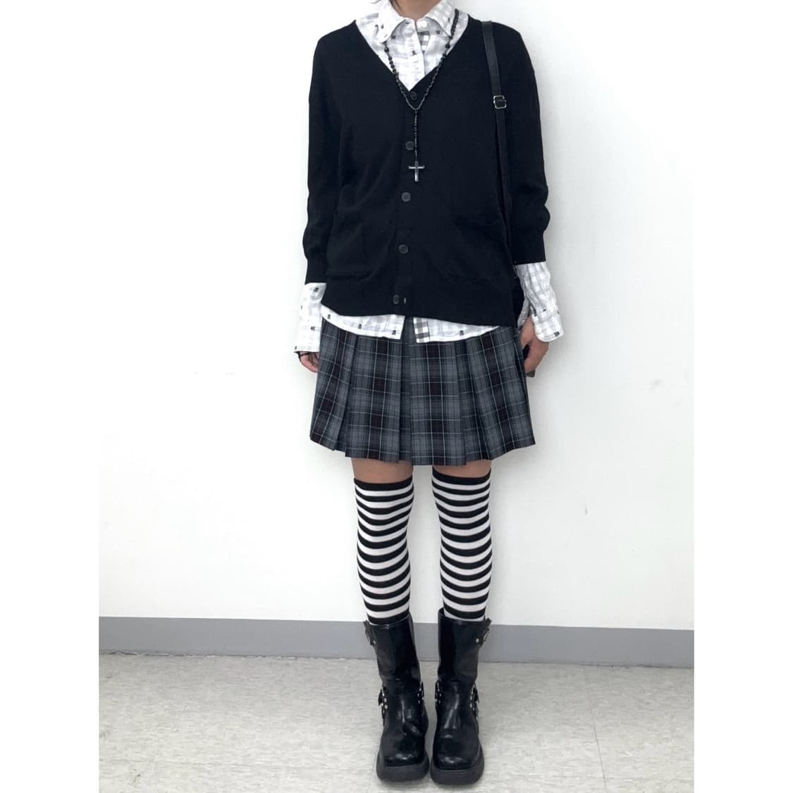 빈티지 블랙 가디건 상품이미지2