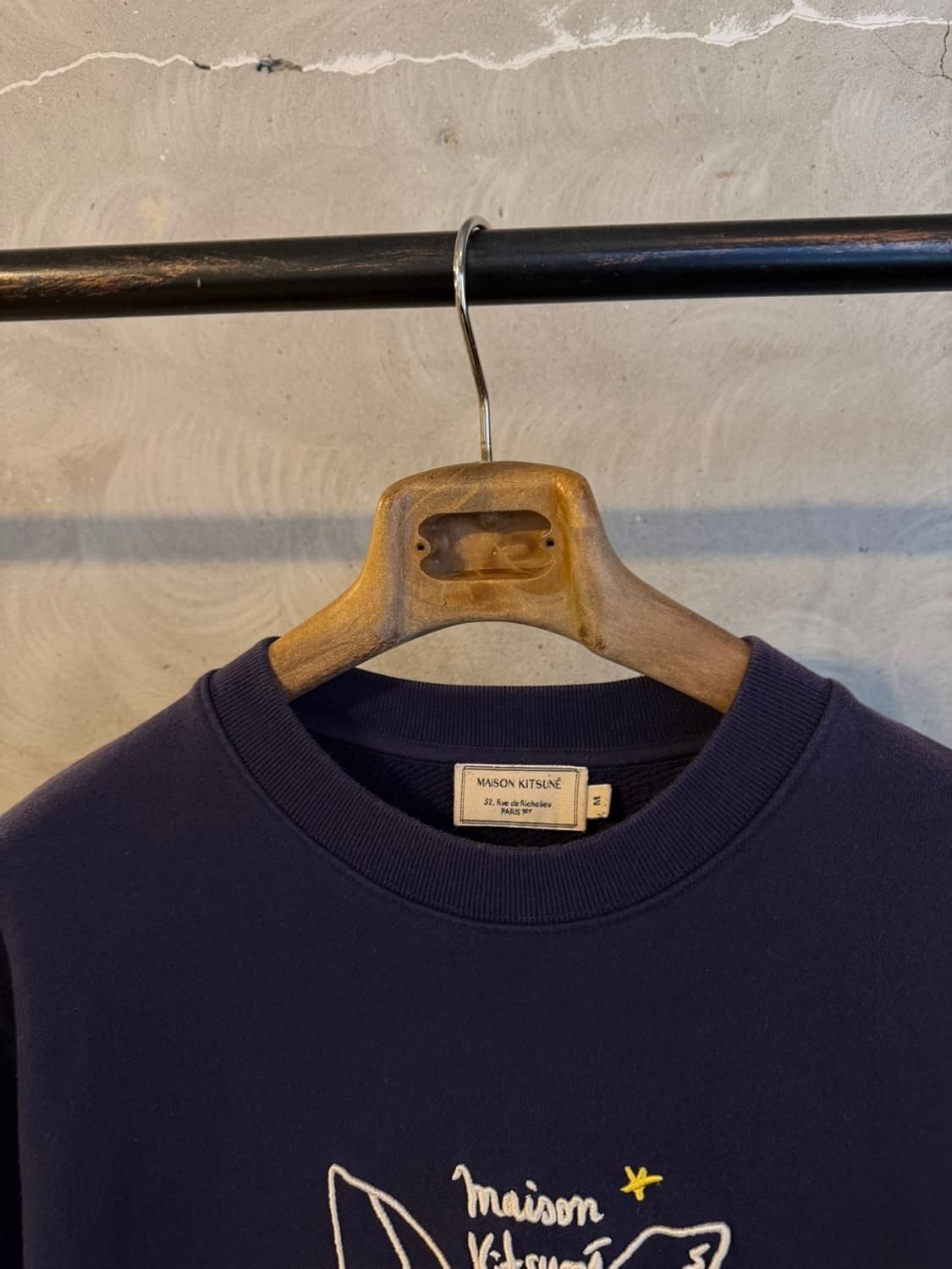 메종키츠네 그래픽 맨투맨 100~105 상품이미지3