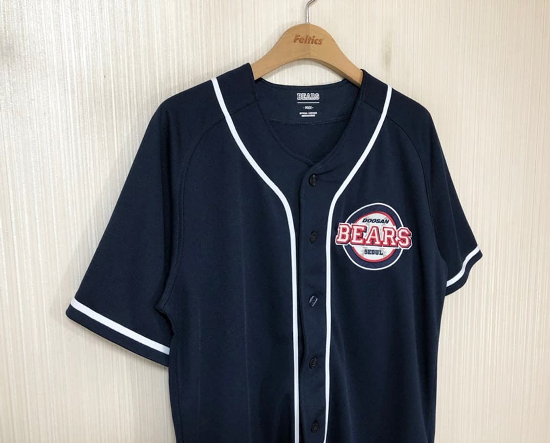 KBO 두산베어스 원정유니폼/져지 90(S) #32 김재환 상품이미지4