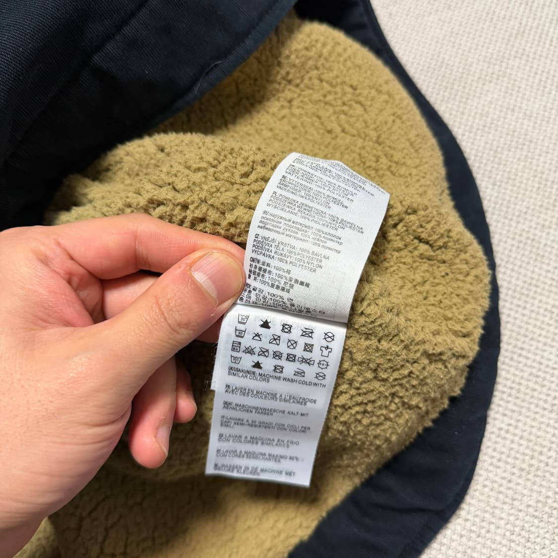 칼하트 블랙 쉐필드 자켓 상품이미지5