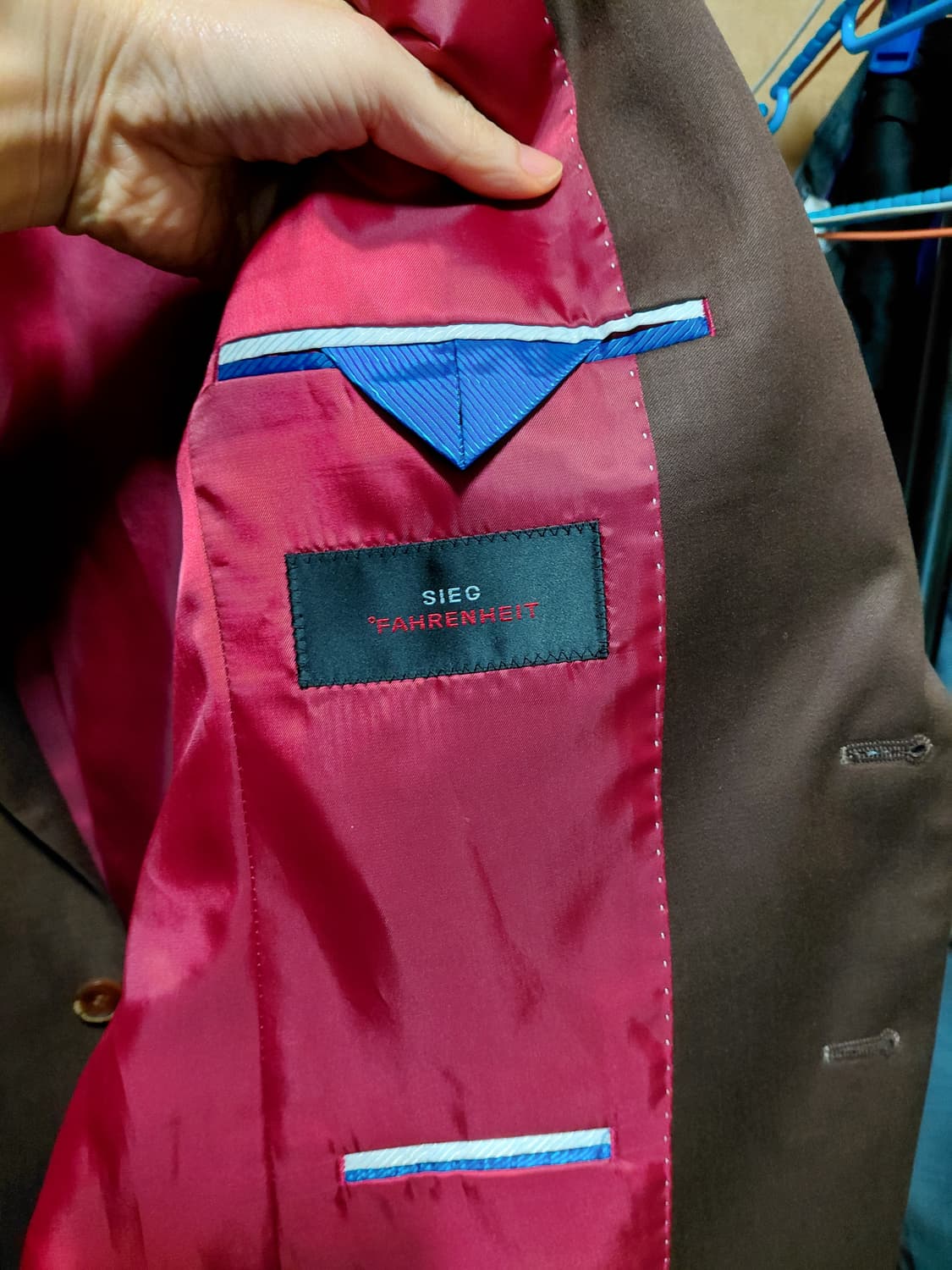 [지이크](새제품)파렌하이트 춘추용 울 블레이저 95사이즈 상품이미지7