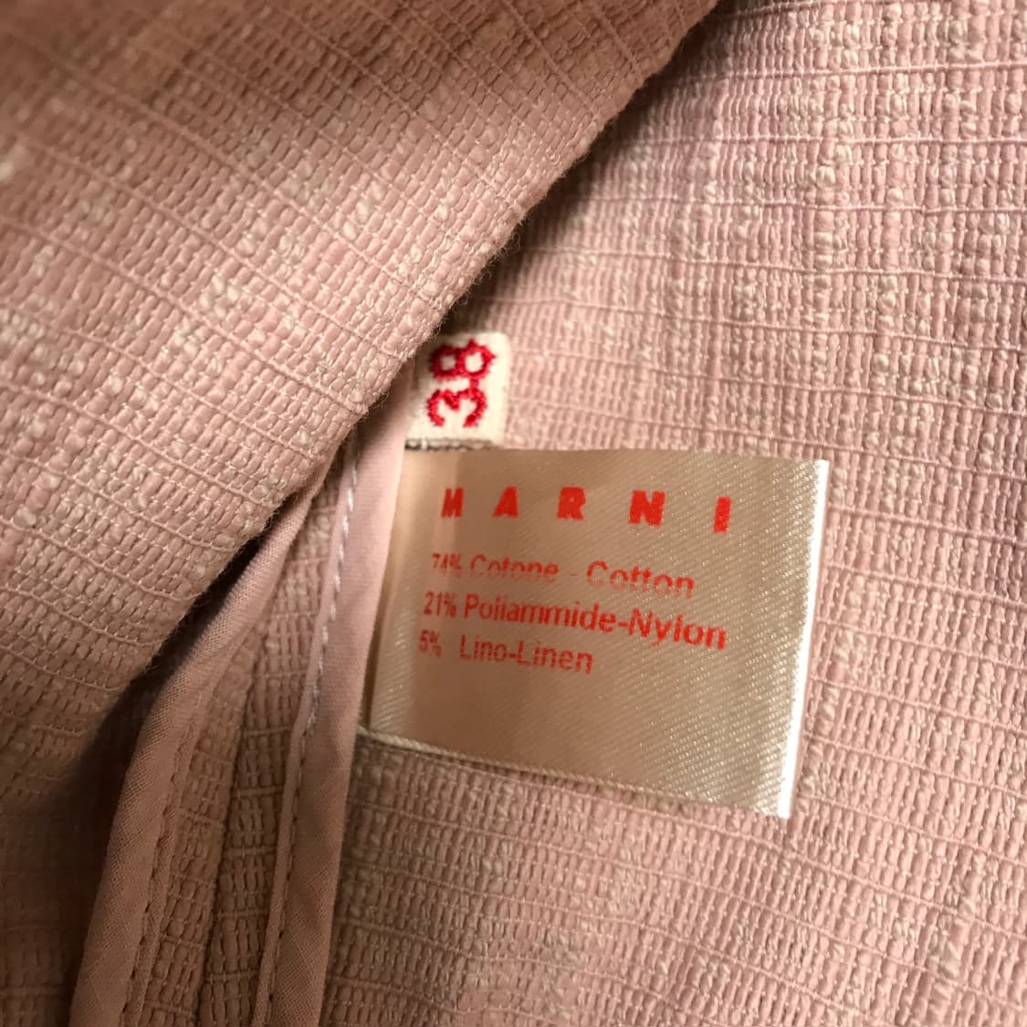 마르니 자켓 핑크 38(W) 상품이미지5