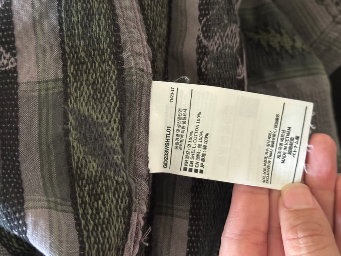 디스이즈네버댓 그레이트풀 라이트닝 자카드 셔츠 M 상품이미지5